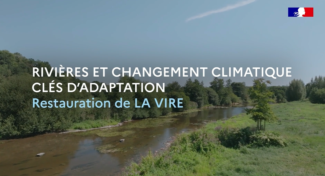 On parle de nous !   : « Rivières et changement climatique : la restauration de la Vire »